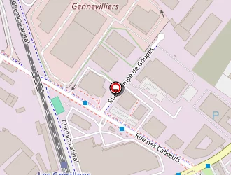 Carte de Distripaq à Gennevilliers