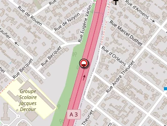 Carte de Sototex à Bondy