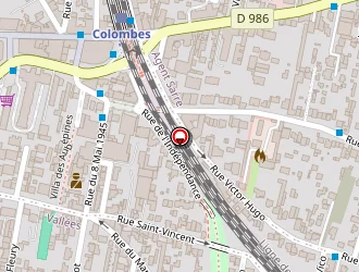 Carte de Masson Fabrice à Colombes