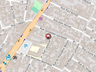 Carte de Dalcant Thierry à Paris