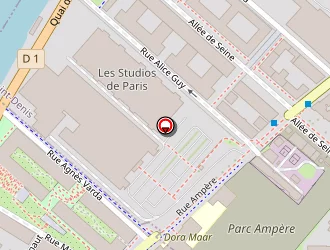 Carte de Ecole Danhier à Saint-ouen