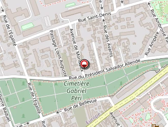 Carte de Acs à Colombes