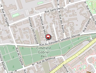 Carte de Perfo-bat à Colombes