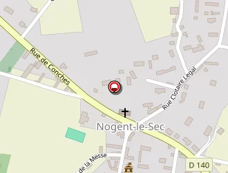 Carte de Le Chaudron à Nogent-le-sec