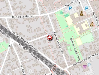 Carte de Optic 2000 à Houilles