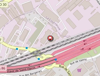 Carte de Ladestock à Aubervilliers