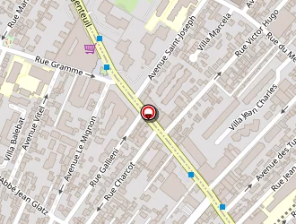 Carte de France Pièces Automobiles à Bois-colombes