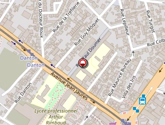 Carte de Auto-ecole Du Tramway à Courneuve (la)