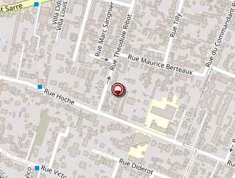 Carte de Studio Yves Bagros à Colombes