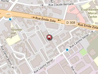 Carte de Le Relaxe à Bezons