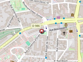 Carte de Vitrerie Des Vallées à Colombes