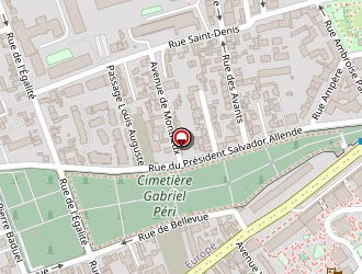 Carte de Art Renov à Colombes