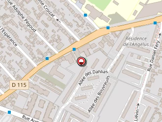 Carte de A+ Glass Mgm Commerce Indépendant à Drancy