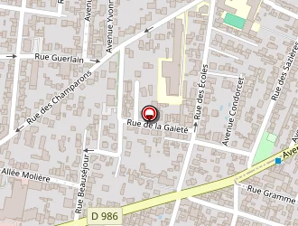 Carte de Artipeint2 à Colombes