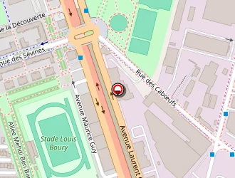 Carte de Evodial à Gennevilliers