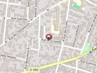 Carte de Les Colombes à Colombes