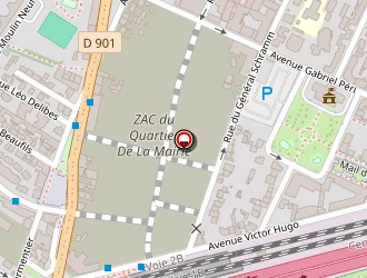 Carte de Haudecoeur (ets) à Courneuve (la)