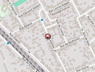 Carte de De Jésus à Houilles