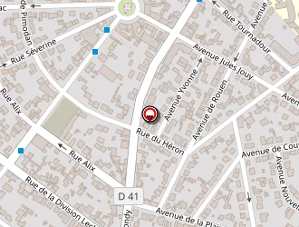 Carte de Groupe Scolaire Nonneville à Aulnay-sous-bois