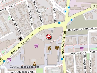 Carte de Mk Transport à Gennevilliers