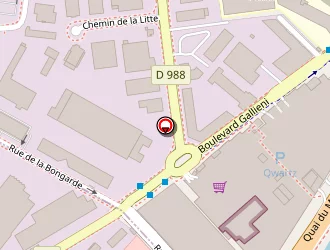 Carte de Edwards à Gennevilliers