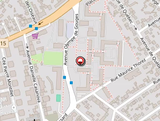 Carte de Lp Plomberie à Blanc-mesnil (le)