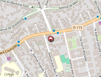 Carte de La Poste à Blanc-mesnil (le)