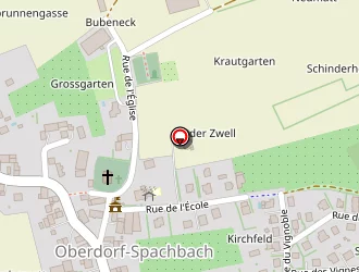 Carte de Fuchs Bernard à Oberdorf-spachbach