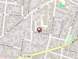 Carte de Mdr Cloisons à Colombes