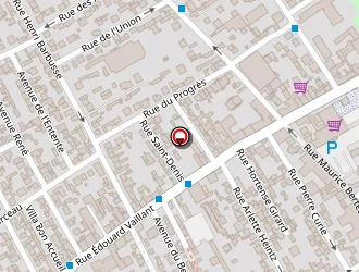 Carte de Gymnase à Bezons