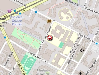 Carte de Carbon à Bois-colombes