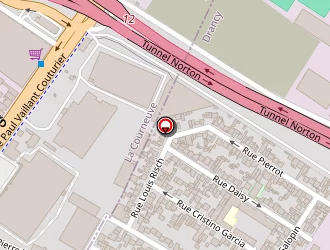 Carte de Domont Bât Innovation à Drancy