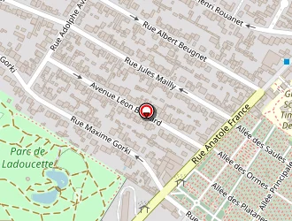 Carte de Eglise Catholique à Drancy