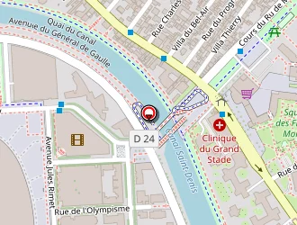 Carte de Dubois à Saint-denis