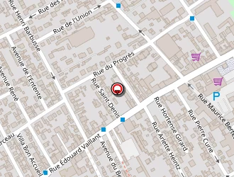 Carte de Votre Pressing à Bezons