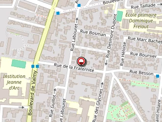 Carte de Les Jardins Suspendus à Colombes