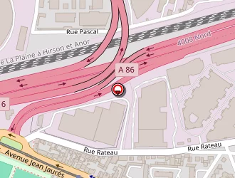 Carte de Mc Dr Batiment à Courneuve (la)