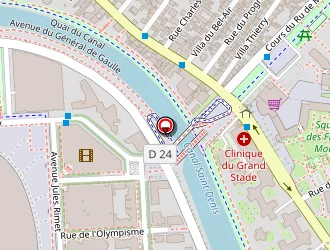 Carte de Fgc à Saint-denis