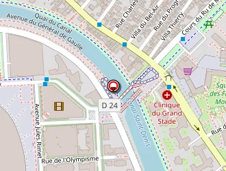 Carte de Lagneb à Saint-denis