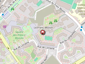 Carte de Ait-abba Said à Saint-denis