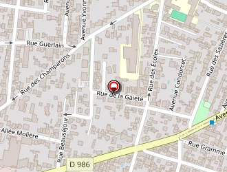 Carte de Poly Forme à Colombes