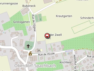 Carte de Guth Daniel à Oberdorf-spachbach