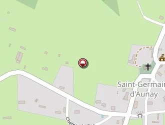 Carte de Mairie à Saint-germain-d'aunay