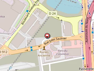 Carte de Liogier Roux à Saint-denis