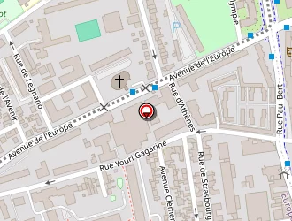 Carte de Ecoles Maternelles à Colombes