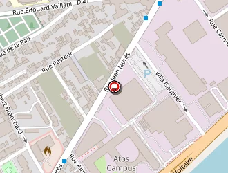 Carte de Le Memphis à Bezons