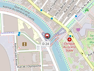 Carte de Lagneb à Saint-denis