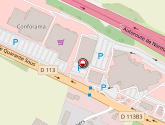 Carte de La Griottiere à Orgeval