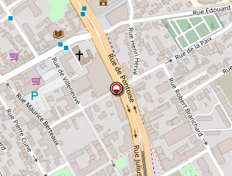 Carte de Isco à Bezons