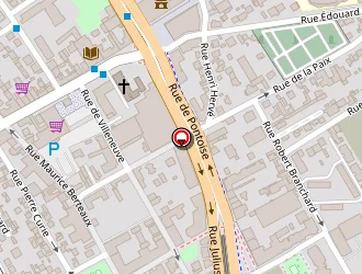 Carte de Korian Le Pont à Bezons